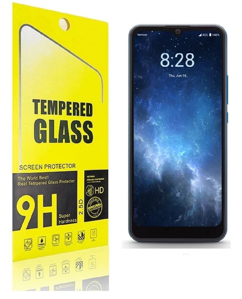 2 x Tempered Glass Screen Protector For Sharp Rouvo V - Image 1 of 1