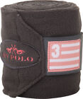 HV Polo 4er-Set Fleece Bandagen Hixon Graphit
