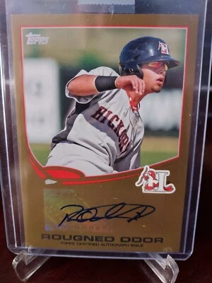 Topps Pro 2013 debut dorado #25/50 olor rugoso #PDA-RO automático Foto 1 de 3