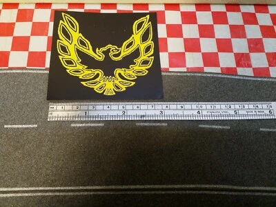  Hot Wheels Matchbox 1/18 scale Pontiac Firebird Trans Am Bonnet Sticker, No Car - image 1 of 3
