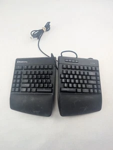 KINESIS KB975-SIL Freestyle Edge MX Brown RGB Gaming Keyboard - Picture 1 of 7