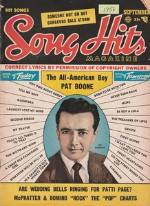 4 Song Hits Magazines - 1956 to 1959  - Good Cond - Articles on Favorite Stars - Foto 1 di 24