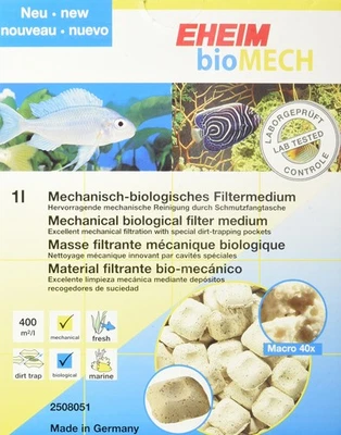 Eheim 6682 Biomech Filter Media 1L | Mechanical & Biological Water Purificati... - Image 1 of 4