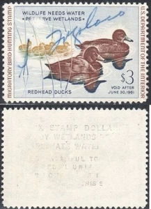 US Scott #RW27 Duck Stamp, used - Picture 1 of 1