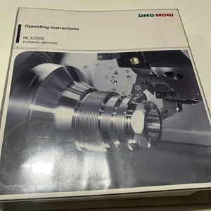 🇺🇸DMG MORI NLX2500 MANUAL DE INSTRUCCIONES DE MANTENIMIENTO Y OPERACIÓN DEL TORNO - Imagen 1 de 4