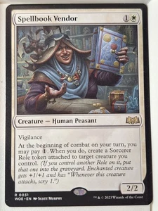 Spellbook Vendor - Wilds of Eldraine - Magic the Gathering MTG Schön! - Bild 1 von 3