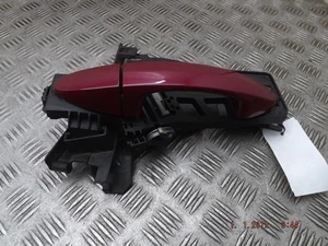 Ford Fiesta Left Passenger Nearside Rear Door Handle Red Hot Magenta 2008-2010N - Picture 1 of 8