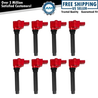 Ignition Coil Set For 13-18 Audi A8 Quattro 14 RS7 13-21 S6 S7 13-16 S8 - Image 1 of 4
