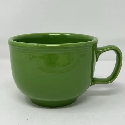 Vintage Fiesta Large Shamrock Green Mug 16 oz Retired - Image 1 of 4