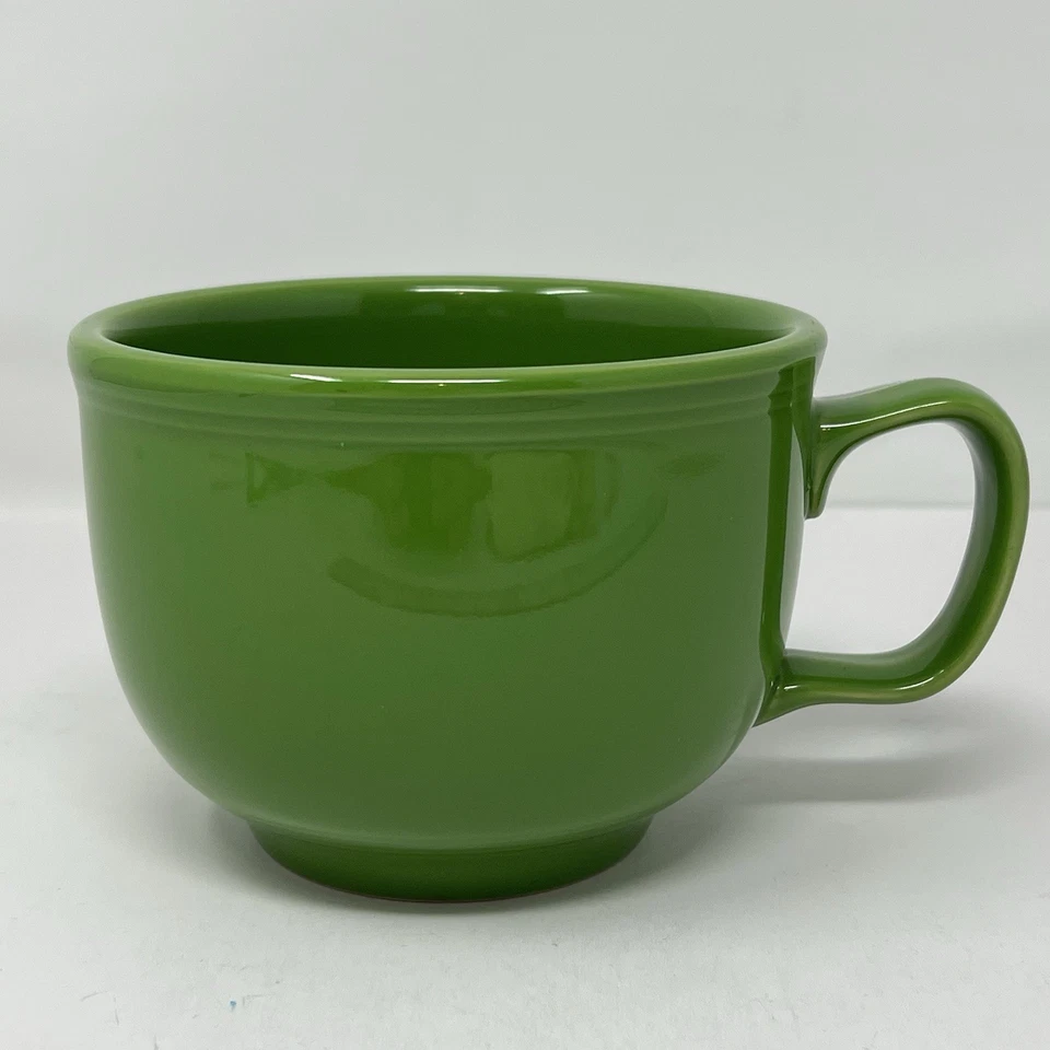 Vintage Fiesta Large Shamrock Green Mug 16 oz Retired - Image 1 of 4