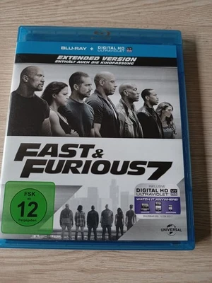 Fast & Furious 7 (2015) Extended Version [Blu-ray] Paul Walker, Vin Diesel - Bild 1 von 3