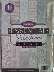 Hunkydory Essential Selection Winter Whites A5 Papierblock - Bild 1 von 1
