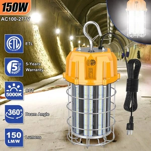 150W LED Temporary Work Light Construction Light Jobsite Workshop Lamp ETL Tunel - Picture 1 of 13