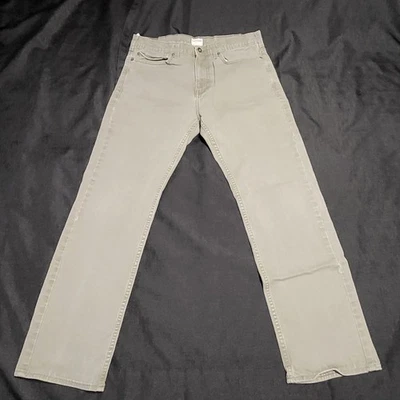 Dockers прямой крой 33 x 30 мужчин брюки Jean вырез искусственно состаренный желтовато-коричневый бежевый доставка бесплатно - Изображение 1 из 4