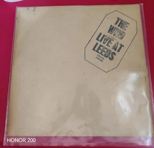 1970 The Who* Live At Leeds Lp Vinyl Record 12" 1st Edition Black Lettering Rare - Picture 1 of 9