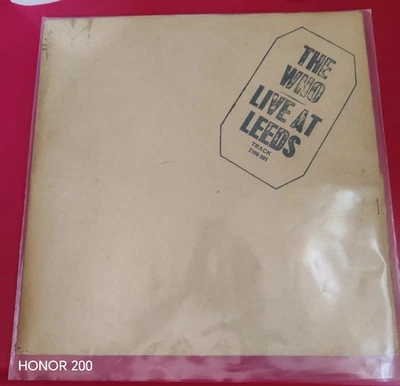 1970 The Who* Live At Leeds Lp Vinyl Record 12" 1st Edition Black Lettering Rare - Image 1 of 4