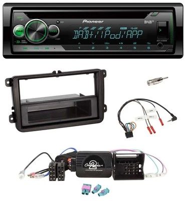 Pioneer USB MP3 DAB Lenkrad CD Autoradio für VW Amarok Beetle EOS Caddy Golf V/V - Bild 1 von 4