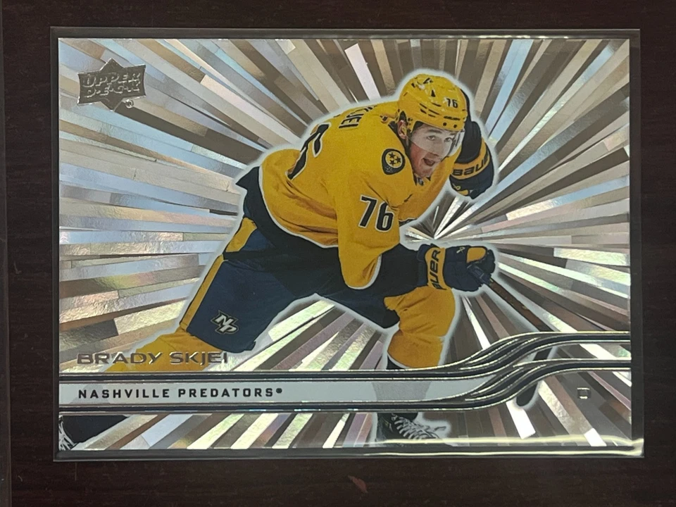 2025-26 Upper Deck Series 1 Outburst BRADY SKJEI #98 - Image 1 of 1