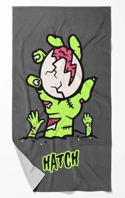 Hatch Golf Players Towel Electric Zombie Sold Out - Image 1 of 2