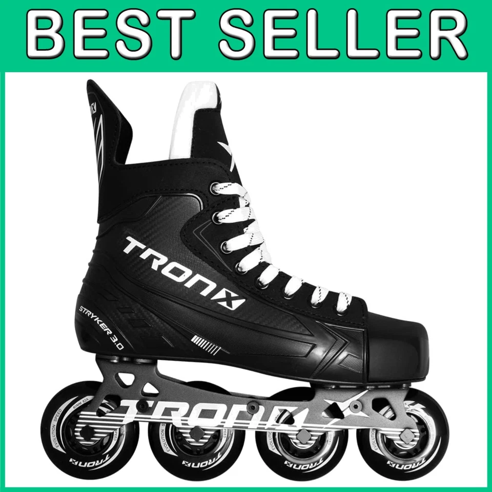 TronX Stryker 3.0 Kids Inline Roller Hockey Skates Skate Size 2