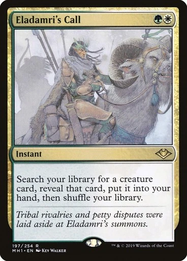 Eladamri's Call x1 Modern Horizons MTG Magic the Gathering Sorcery  - Image 1 of 1