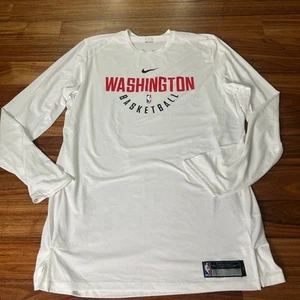 Nike Washington Wizards NBA Dri-FIT Long Sleeve Basketball Shirt XXL - Picture 1 of 7