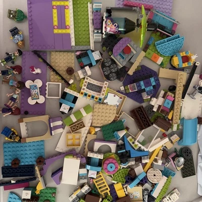 LEGO Lot 200 Plus Pieces Minifigure Friends Accessories - Image 1 of 4