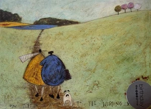 2009 Sam Toft "On Their Way To The Wishing Wood" UNBENUTZT Geburtstagskarte Kunstgruppe - Bild 1 von 3