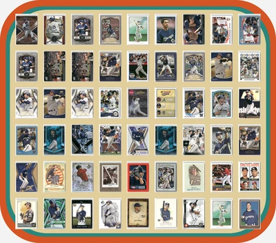 Lote de 53 cartas RYAN BRAUN Brewers inserções de controle remoto paralelos Topps e UD MLB 2007-2015 - Imagem 1 de 4