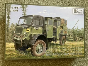 IBG MODELS 72004. BEDFORD QLB 4X4 BOFORS GUN TRACTOR. 1/72. SEALED KIT. - Picture 1 of 3