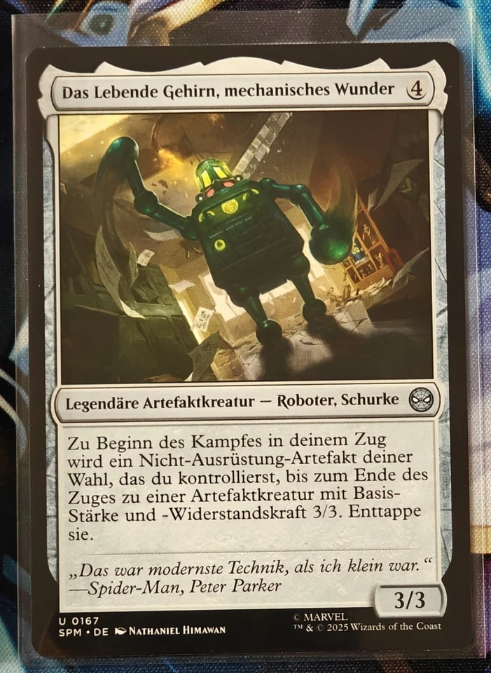 Das lebende Gehirn, mechanisches Wunder SPM-167 - Uncommon - NM - Deutsch - MTG - Bild 1 von 1