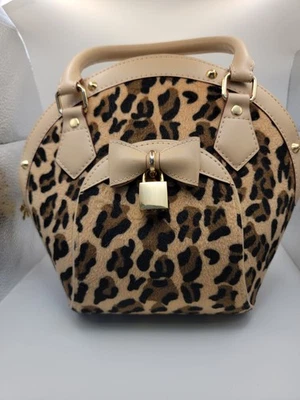Leopard Print Handbag Unbranded Excellent Condition - Image 1 of 4