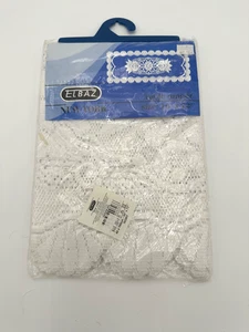 BN Lace Table Runner Ivory 16" x 72" (40 x 180cm) By Elbaz NY Made in Poland! - Picture 1 of 3