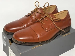 Stacy Adams Größe 5M Herrenschuh Templeton Cognac Leder Braun Eleganter Schuh - Bild 1 von 9