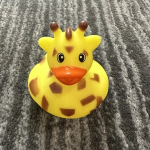 Rubber Duck Giraffe Jeep Ducked Home Office Cute Cruise Dark Brown Spots Cute - Picture 1 of 8