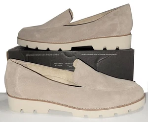 MOCASINES SIN CORDONES VIONIC 12 ANCHOS DE GAMUZA KENSLEY color topo cómodos nuevos en caja - Imagen 1 de 8
