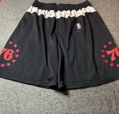 NBA Nike Philadelphia 76ers SIXERS Phila Genuine Swingman Shorts Retro Reload - Image 1 of 4