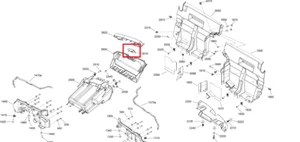 CAN-AM COMMANDER GLOVE BOX LATCH 707900031 - Picture 1 of 1