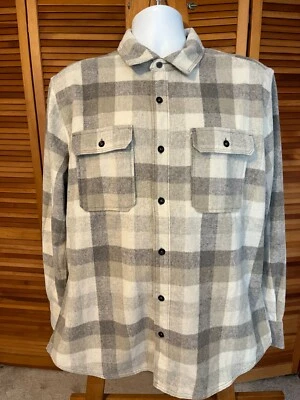 JEREMIAH AMERICAN LEGACY SZ LARGE WOOL BLEND WARM HEAVY SHIRT/JACKET - Image 1 of 4