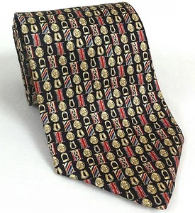 Badge Metal of Honor Military Pins Novelty Silk Mens Neck Tie Museum Artifacts - Picture 1 of 1