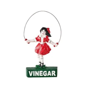 Skipping Girl Vinegar Cast Iron Door Stop - Hand Painted - 3.3Kg - Picture 1 of 6