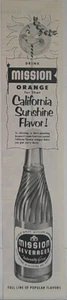 1952     Mission Orange California Sunshine Flavor  Magazine Print Ad - Picture 1 of 1