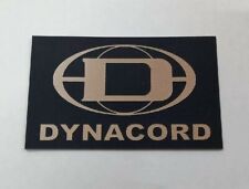 DYNACORD silver logo 90mm = 3.5inch for sale