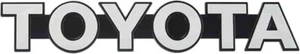 Genuine OEM TOYOTA Front Grille Emblem 75311-90K00 14.25x2.25x0.875 inches NEW!! - Picture 1 of 9