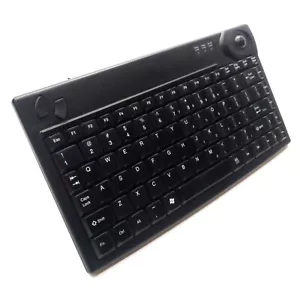 Sejin Electron SPR-8695TU Compact Trackball Mini Keyboard, 86 Key, USB - Picture 1 of 5