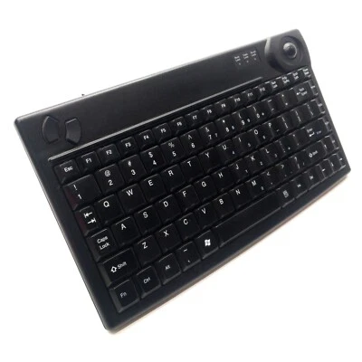 Sejin Electron SPR-8695TU Compact Trackball Mini Keyboard, 86 Key, USB - Image 1 of 4