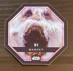 Star Wars Pog Engage Move Karte #51 WAMPA STAR WARS - Bild 1 von 2