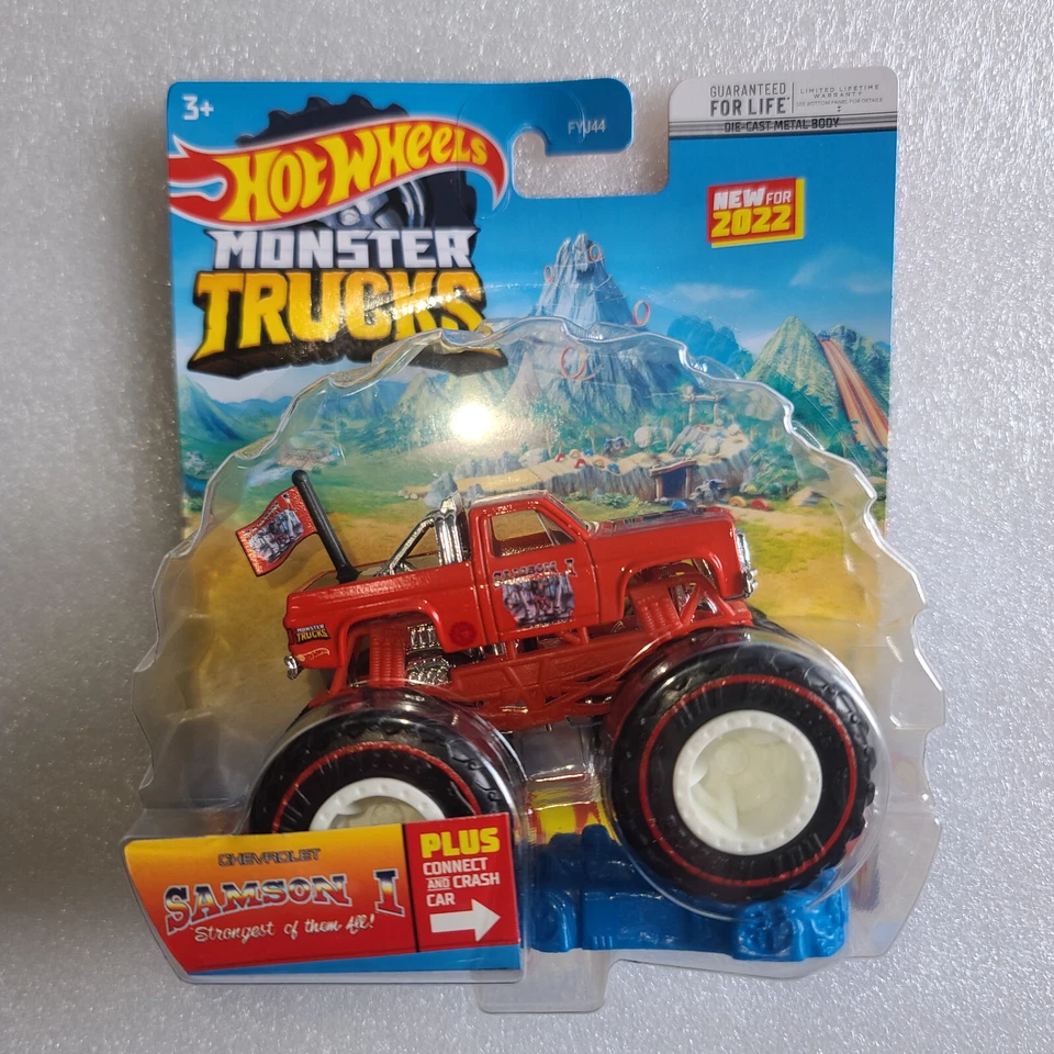Hot Wheels 2022 Monster Truck - Chevrolet Samson I - Imagem 1 de 1
