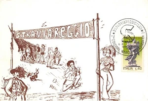 C8933) VIAREGGIO 1976 SECONDA EDIZIONE MARCIA "STRAVIAREGGIO " LUCCA - Imagen 1 de 2