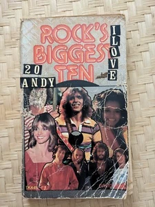 Vintage Paperback - Rock’s Biggest Ten Scholastic Book - Andy Gibb Fleetwood Mac - Picture 1 of 3